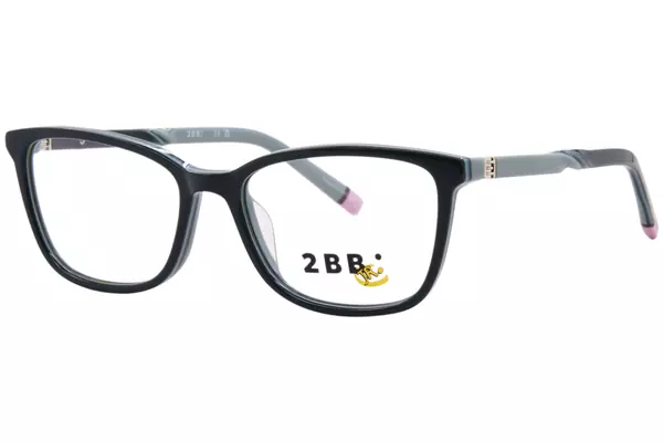  2BB BB Blythe Eyeglasses Youth Kids Girl's Full Rim Cat Eye 
