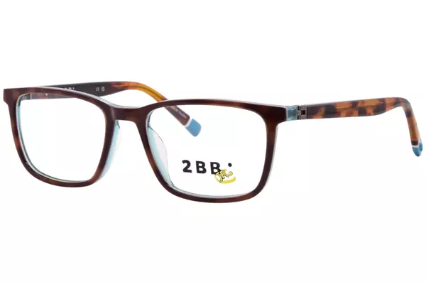 2BB BB Brady Eyeglasses Youth Kids Boy's Full Rim Oval Shape