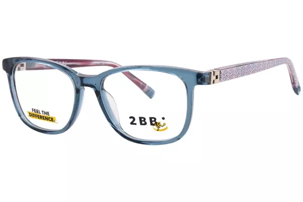 2BB BB Brynn Eyeglasses Youth Kids Girl's Full Rim Oval Shape