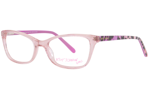 Betsey Johnson Wink Eyeglasses Girl's Full Rim Rectangle Shape