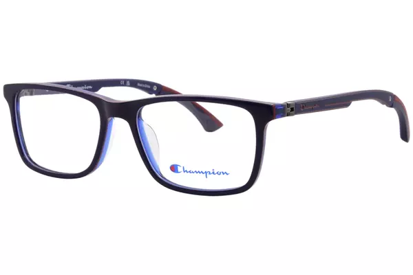 Champion CU Stunt Eyeglasses Youth Kids Boy's Full Rim Rectangle Shape