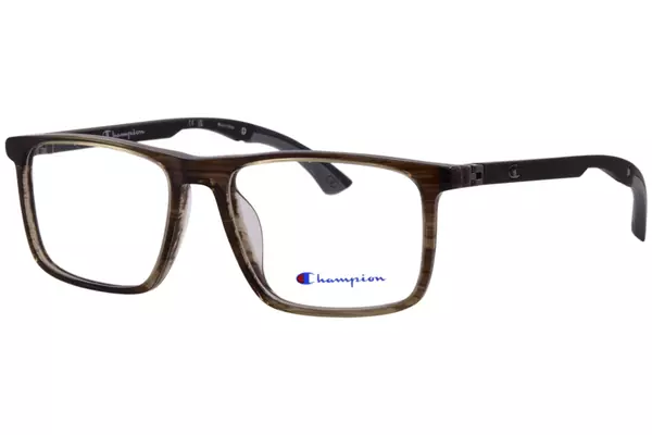 Champion CU Zest Eyeglasses Youth Kids Boy's Full Rim Square Shape