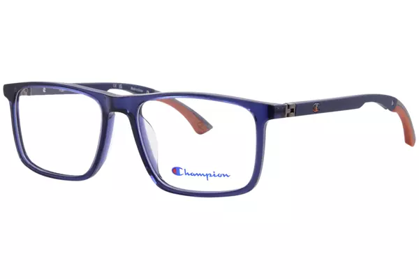 Champion CU Zest Eyeglasses Youth Kids Boy's Full Rim Square Shape