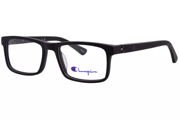 Champion CU-7018 Eyeglasses Youth Kids Boy's Full Rim Rectangle Shape