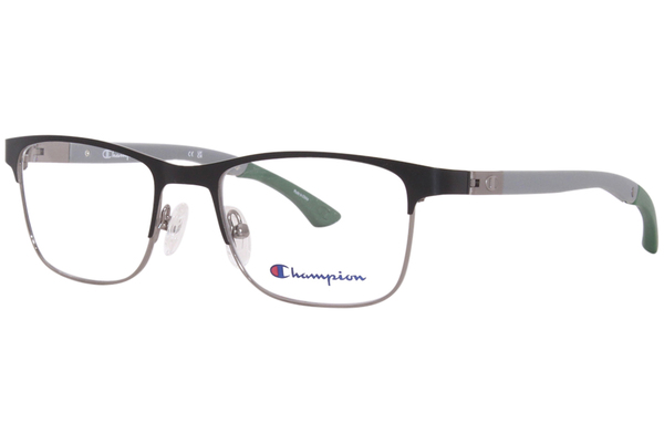 Champion Hattrick Eyeglasses Youth Boy's Full Rim Square Shape Tri-Flex 