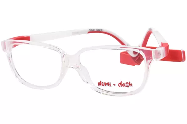 Demi + Dash Echo Eyeglasses Youth Kids Full Rim Rectangle Shape