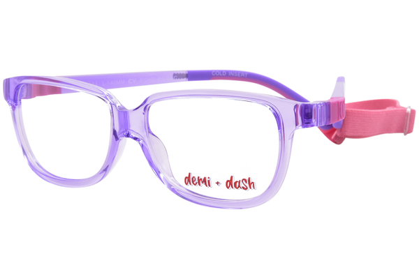 Demi + Dash Echo Eyeglasses Youth Kids Full Rim Rectangle Shape
