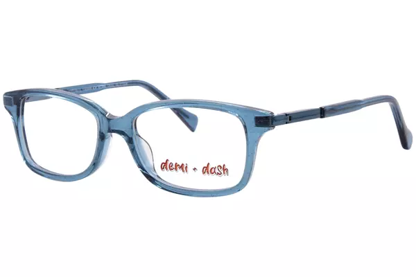  Demi Dash Blink Eyeglasses Youth Kids Girl's Full Rim Rectangle Shape 