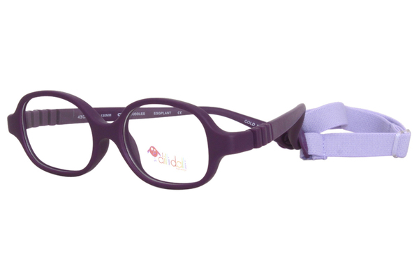  Dilli Dalli Cuddles Eyeglasses Youth Kids Full Rim Oval Shape 