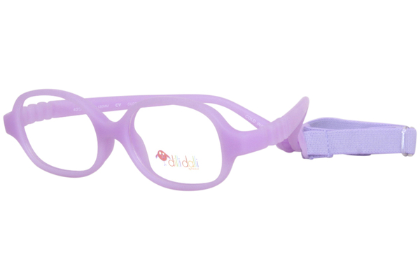  Dilli Dalli Cuddles Eyeglasses Youth Kids Full Rim Oval Shape 