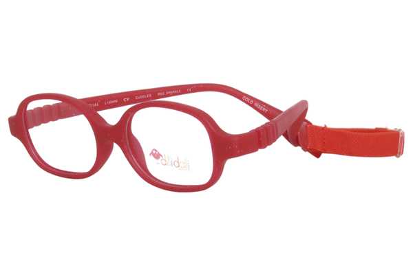  Dilli Dalli Cuddles Eyeglasses Youth Kids Full Rim Oval Shape 
