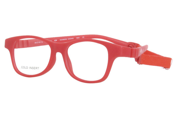 Dilli Dalli Rainbow-Cookie Eyeglasses Youth Full Rim Rectangle Shape