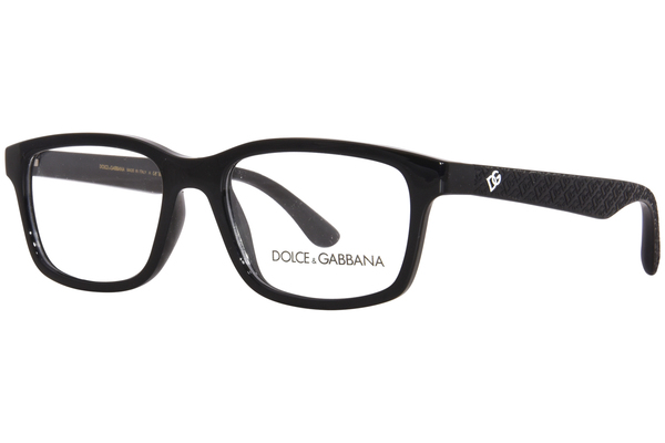  Dolce & Gabbana DX-5097 Eyeglasses Youth Kids Girl's Full Rim Rectangle Shape 
