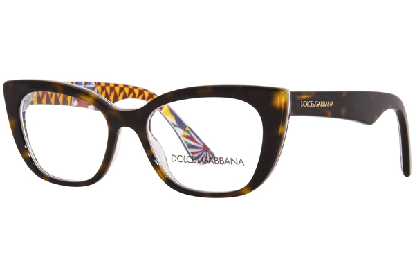 Dolce & Gabbana DX3357 Eyeglasses Youth Girl's Full Rim Oval Shape