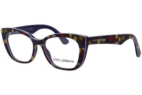  Dolce & Gabbana DX3357 Eyeglasses Youth Girl's Full Rim Oval Shape 