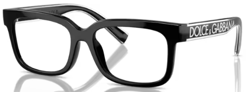 Dolce & Gabbana DX5002 Eyeglasses Youth Kids Boy's Full Rim Rectangle Shape 