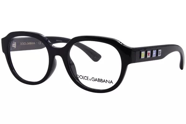 Dolce & Gabbana DX5004U Eyeglasses Youth Kids Boy's Full Rim Round Shape