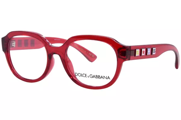  Dolce & Gabbana DX5004U Eyeglasses Youth Kids Boy's Full Rim Round Shape 