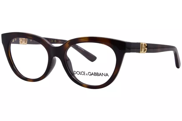  Dolce & Gabbana DX5005U Eyeglasses Youth Kids Girl's Full Rim Butterfly Shape 