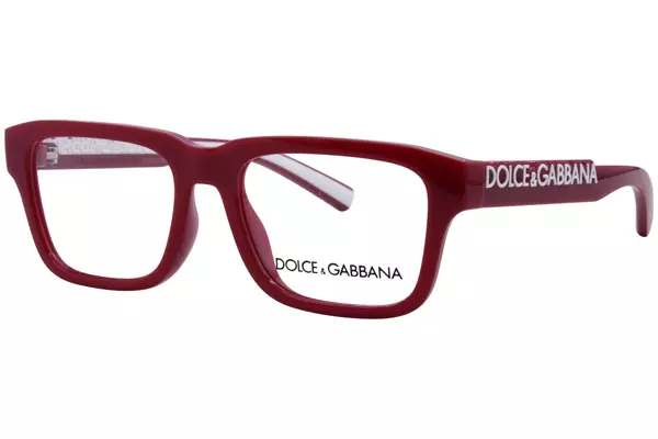 Dolce & Gabbana DX5008 Eyeglasses Youth Kids Boy's Full Rim Rectangle Shape
