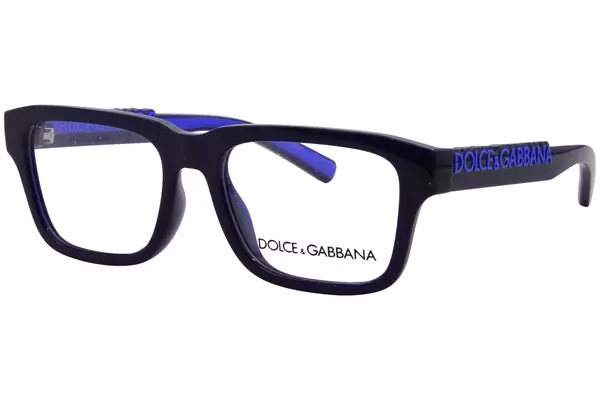  Dolce & Gabbana DX5008 Eyeglasses Youth Kids Boy's Full Rim Rectangle Shape 