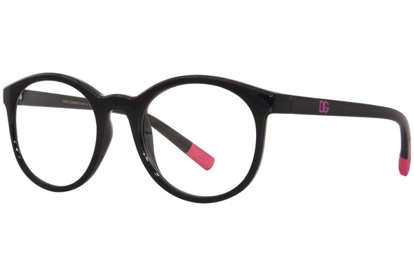  Dolce & Gabbana DX5095 Eyeglasses Youth Girl's Full Rim Round Shape 