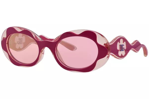 Dolce & Gabbana DX6005 Sunglasses Youth Kids Girl's Oval Shape