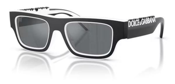 Dolce & Gabbana DX6011 Sunglasses Youth Kids Boy's Rectangle Shape