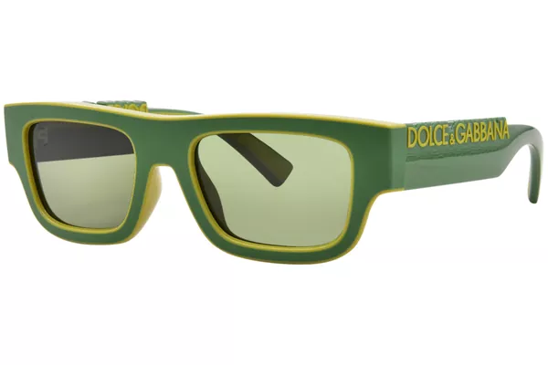 Dolce & Gabbana DX6011 Sunglasses Youth Kids Boy's Rectangle Shape