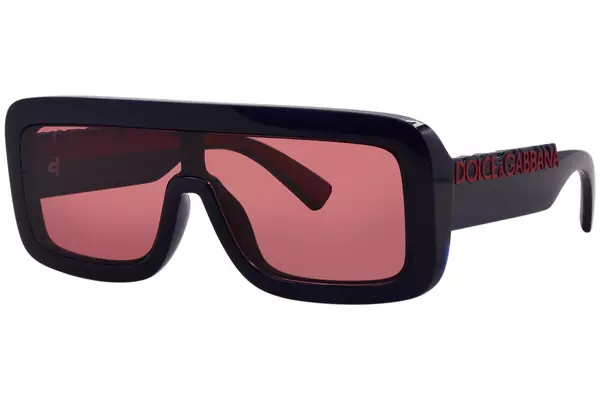 Dolce & Gabbana DX6013 Sunglasses Youth Kids Boy's Rectangle Shape Shield Style