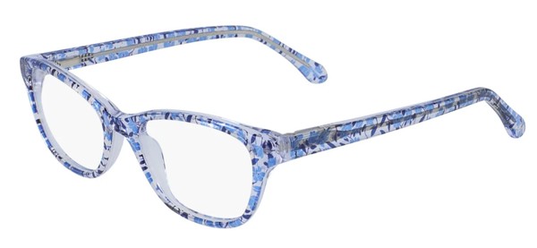  Draper James DJ1001 Eyeglasses Youth Kids Girl's Full Rim Rectangle Shape 