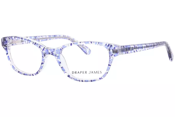 Draper James DJ1001 Eyeglasses Youth Kids Girl's Full Rim Rectangle Shape