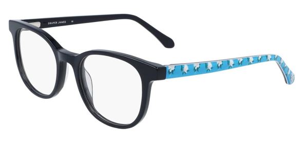 Draper James DJ1010 Eyeglasses Youth Kids Girl's Full Rim Rectangle Shape