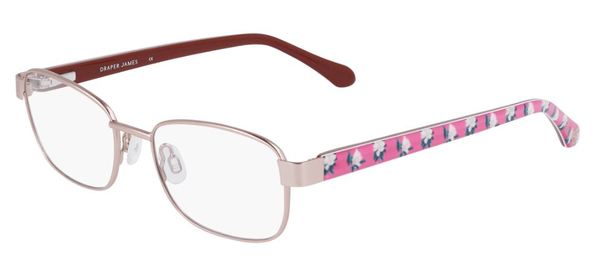  Draper James DJ1011 Eyeglasses Youth Kids Girl's Full Rim Square Shape 