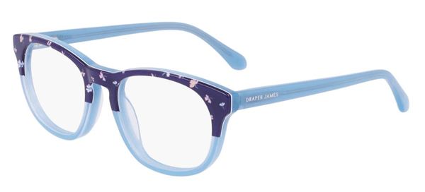 Draper James DJ1014 Eyeglasses Youth Kids Girl's Full Rim Rectangle Shape