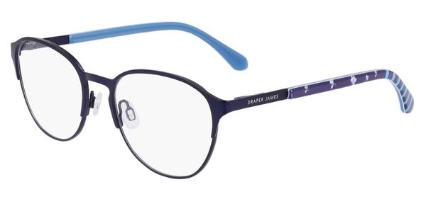  Draper James DJ1015 Eyeglasses Youth Kids Girl's Full Rim Round Shape 
