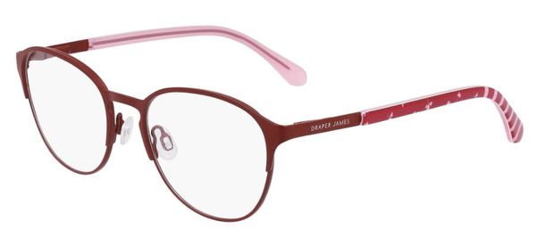  Draper James DJ1015 Eyeglasses Youth Kids Girl's Full Rim Round Shape 
