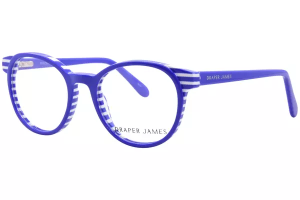  Draper James DJ1021 Eyeglasses Youth Kids Girl's Full Rim Round Shape 