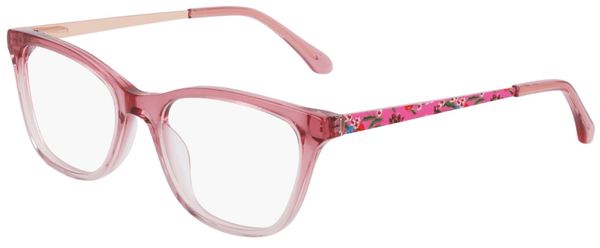  Draper James DJ1022 Eyeglasses Youth Kids Girl's Full Rim Rectangle Shape 