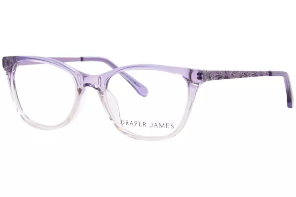  Draper James DJ1022 Eyeglasses Youth Kids Girl's Full Rim Rectangle Shape 