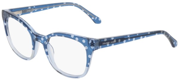  Draper James DJ1024 Eyeglasses Youth Kids Girl's Full Rim Rectangle Shape 