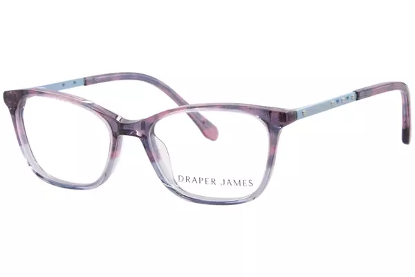  Draper James DJ1026 Eyeglasses Youth Kids Girl's Full Rim Rectangle Shape 