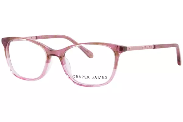  Draper James DJ1026 Eyeglasses Youth Kids Girl's Full Rim Rectangle Shape 