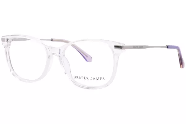  Draper James DJ1027 Eyeglasses Youth Kids Girl's Full Rim Rectangle Shape 