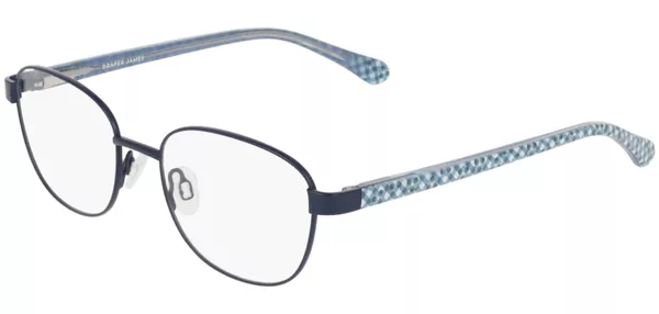 Draper James DJ1030 Eyeglasses Youth Kids Girl's Full Rim Round Shape