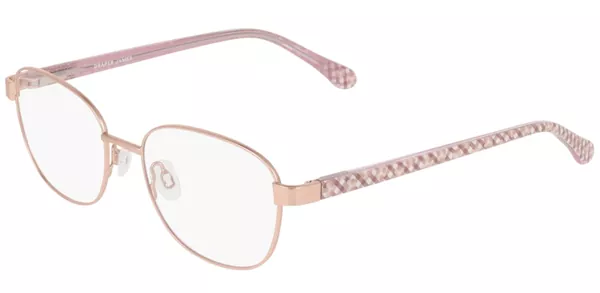 Draper James DJ1030 Eyeglasses Youth Kids Girl's Full Rim Round Shape