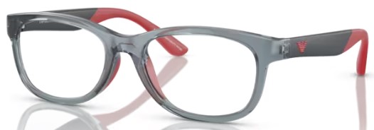 Emporio Armani EK3001 Eyeglasses Youth Kids Boy's Full Rim Pillow Shape