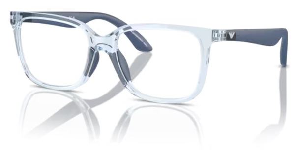  Emporio Armani EK3006 Eyeglasses Youth Kids Girl's Full Rim Pillow Shape 