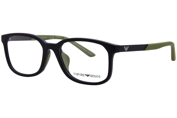  Emporio Armani EK3008U Eyeglasses Youth Kids Boy's Full Rim Pillow Shape 