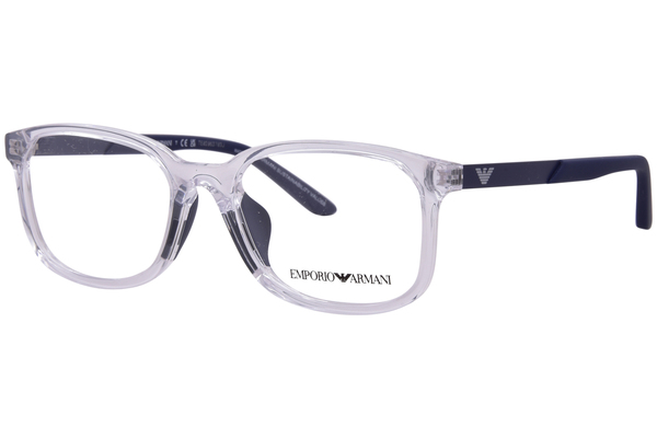  Emporio Armani EK3008U Eyeglasses Youth Kids Boy's Full Rim Pillow Shape 